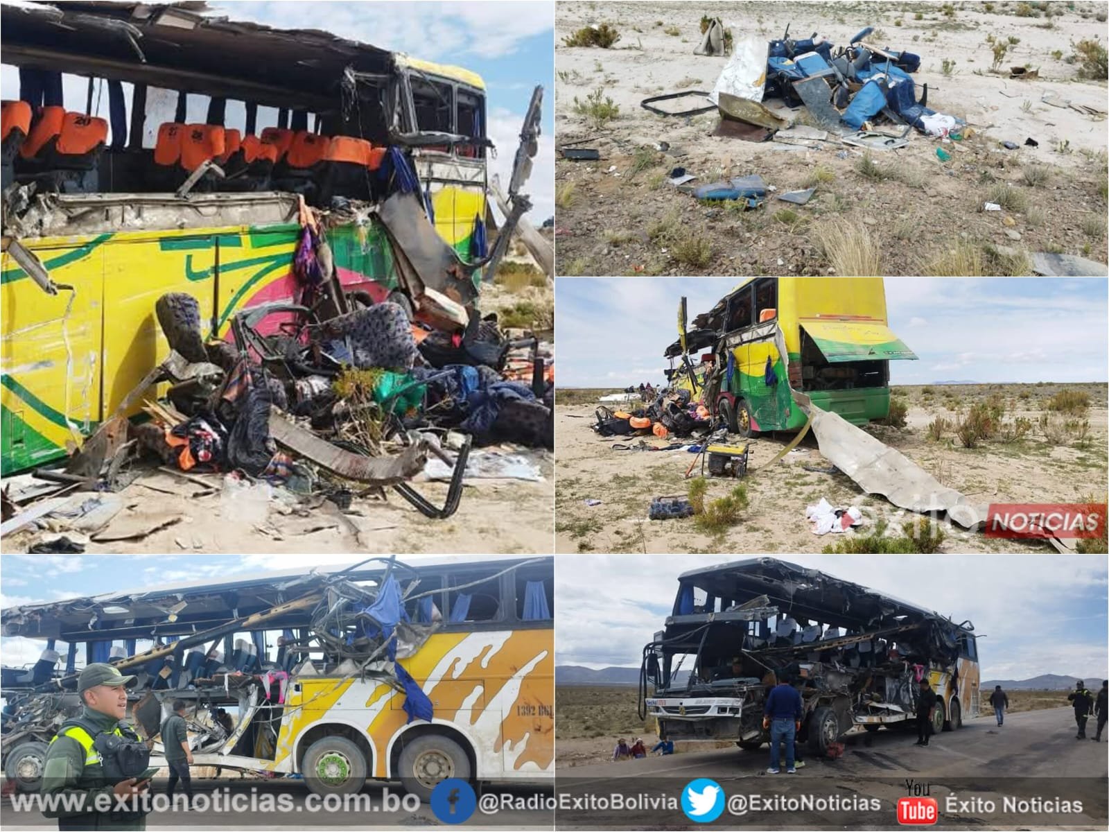 Esta es la lista de fallecidos y heridos del accidente en Uyuni ...