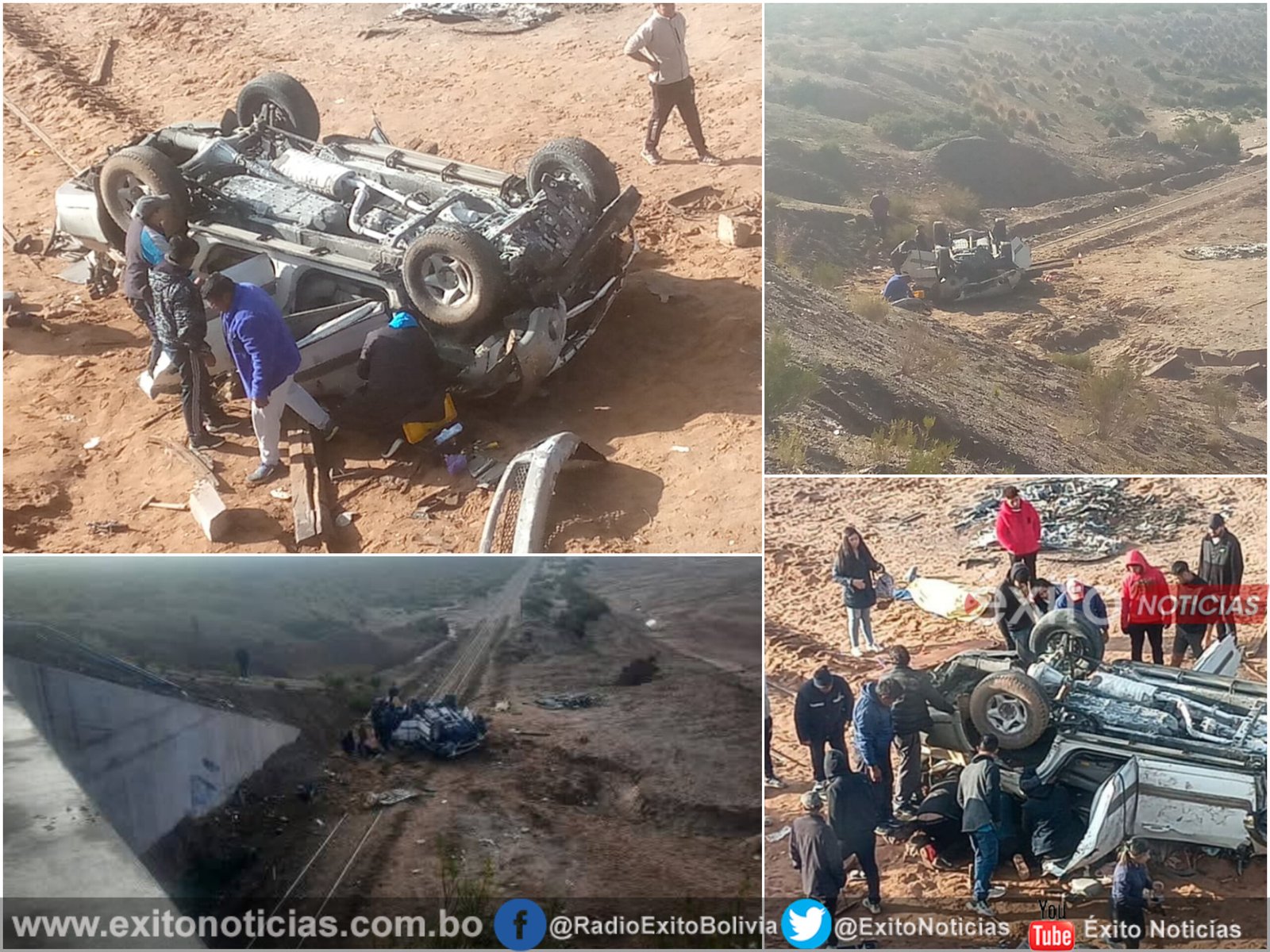 Accidente en la carretera Uyuni - Atocha deja cinco fallecidos y cuatro ...