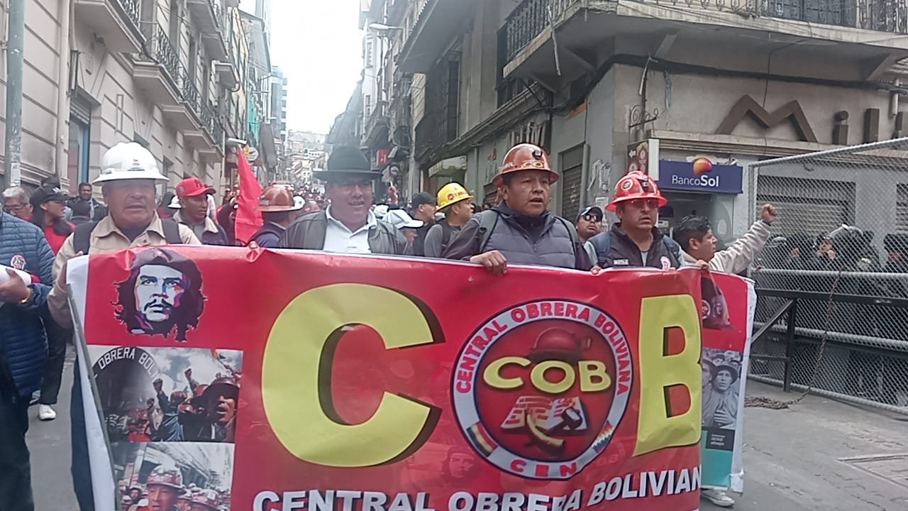 COB convoca a un ampliado nacional de emergencia para evaluar paro ...